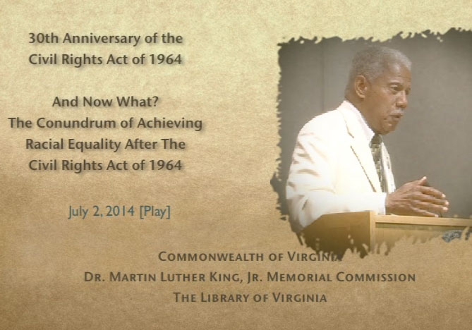 30th Anniversary of the Civil Rights Act of 1964 Part 1